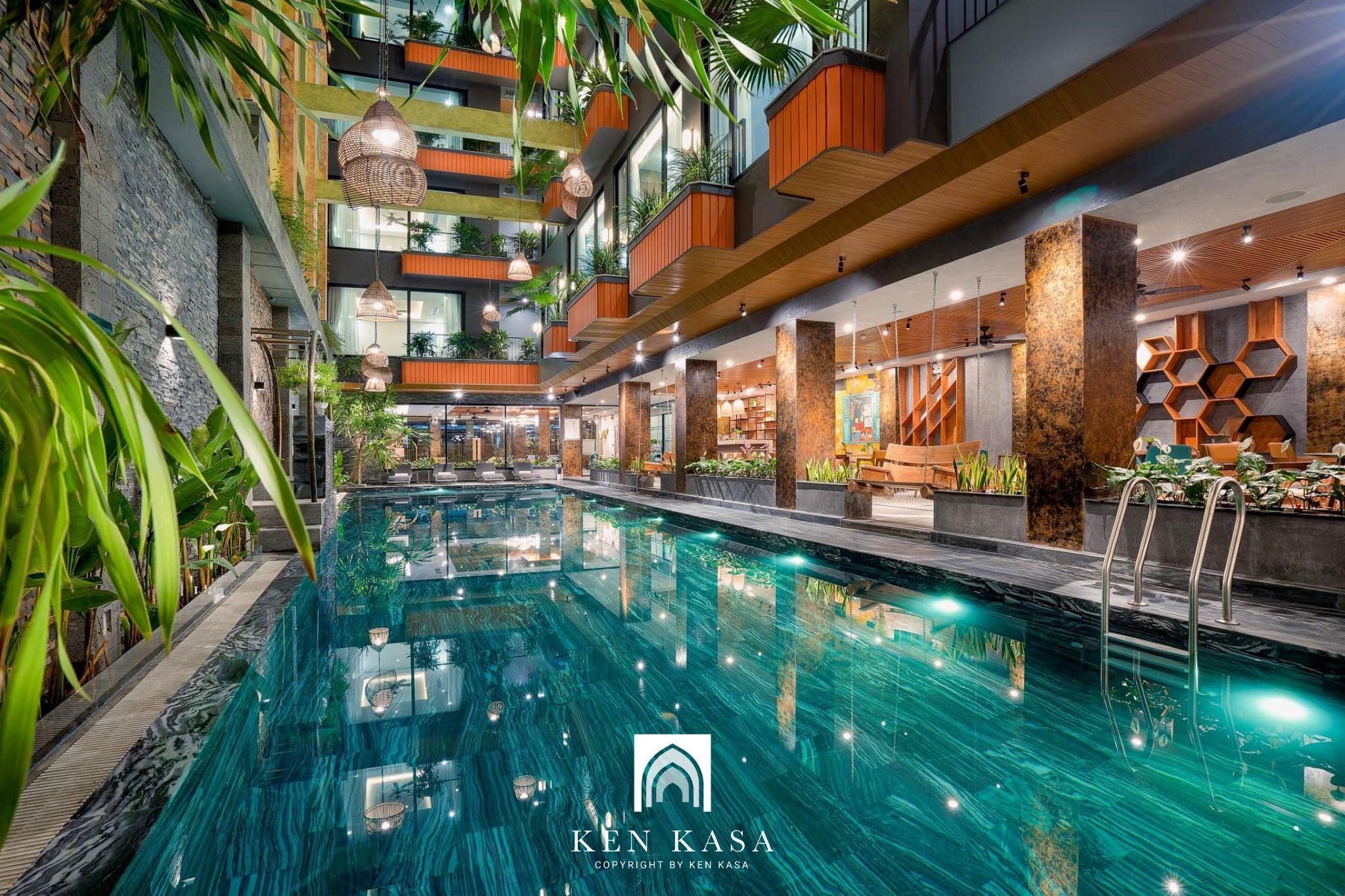 bể bơi của Chi House Danang Hotel and Apartment